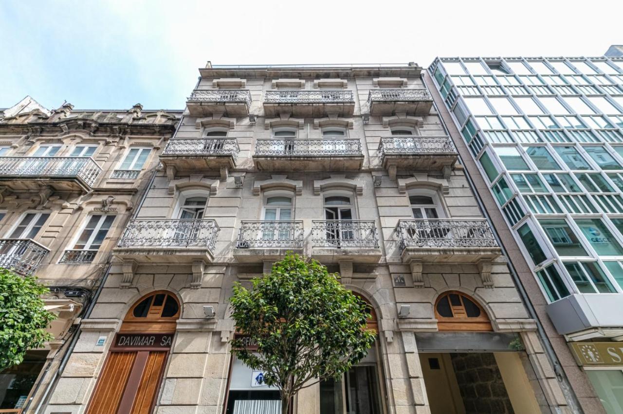 Suite Lujo Centro-Nautico-Cies+Parking Vigo Eksteriør bilde