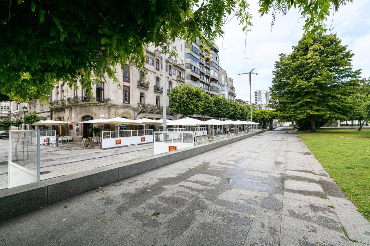 Suite Lujo Centro-Nautico-Cies+Parking Vigo Eksteriør bilde