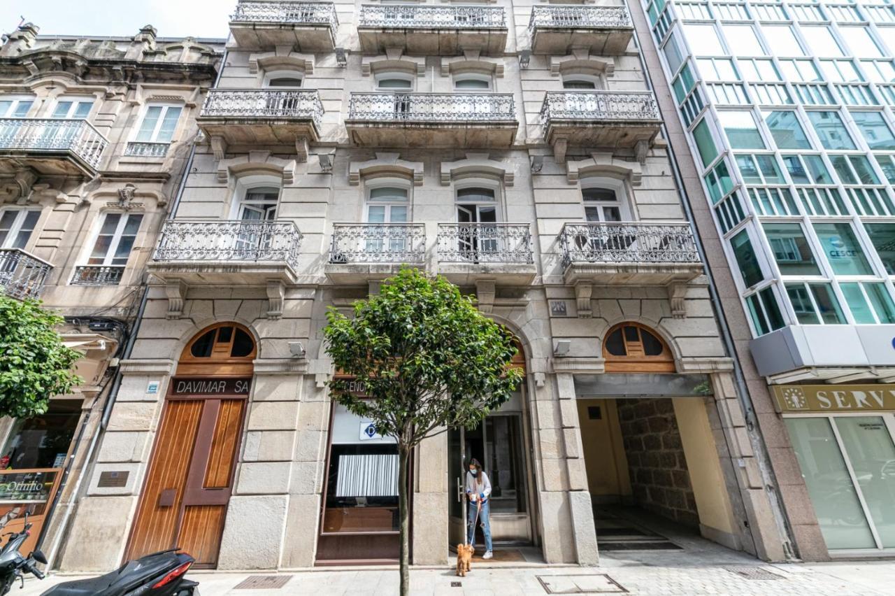 Suite Lujo Centro-Nautico-Cies+Parking Vigo Eksteriør bilde